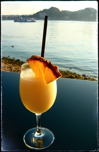 Piña Colada al lago Maggiore (Italy).